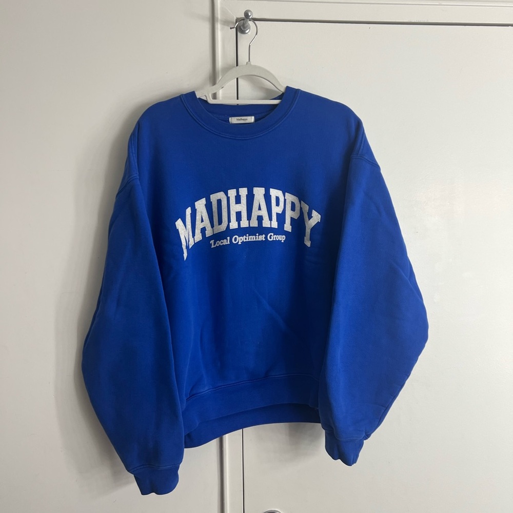 Madhappy Royal Blue Crewneck Sweatshirt